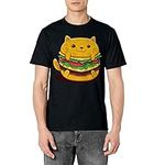 Cute Cat Hamburger T-Shirt