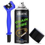 OTO2EYE Bike Chain Lube with Chain Cleaning Brush for Motorcycle and Bicycle (500ml)