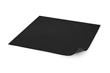 VA Antiques Solid Anti-vibrating Neoprene Rubber Sheet 2mm Thick for Plumbing, Gaskets DIY Material, Flooring, Black Color (24" X 24")