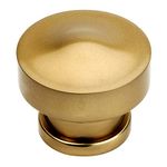 10 Pack - Cosmas 704GC Gold Champagne Round Contemporary Cabinet Hardware Knob - 1-1/4" Diameter