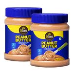 DiSano Peanut Butter, Crunchy, Classic, 25% Protein with Vitamins & Minerals, 700gram (2 X 350g)