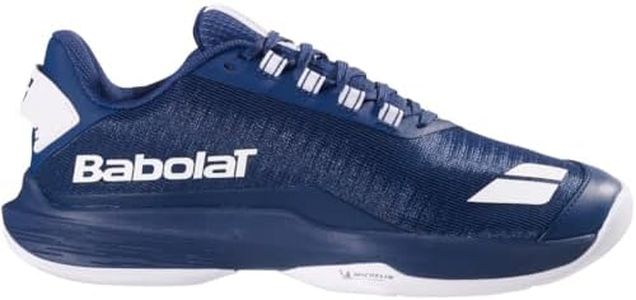 Babolat Men's Jet Tere 2 Premium All Court Tennis Shoes, Dark Blue (Men's US Size 10)