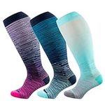 Wide Calf Compression Socks for Wom
