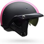 Bell Moto Pit Boss Matte Black/Pink