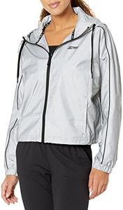 DKNY Women's Sport Jacket, Reflective silver, S