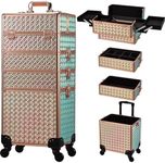 Stagiant Rolling Makeup Train Case 