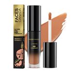 FACESCANADA Ultime Pro HD Medium Coverage All Skin Type Liquid Concealer - Walnut Spice 05, 3.8ml | Natural Matte Finish | 12HR Long Stay | Blemishes | Blends Easily | Orange & Vitamin C Enriched