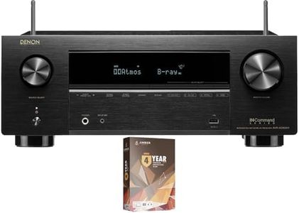 Denon AVRX2800H 7.2 Channel 8K AV Receiver with DTS Virtual:X and 4 Year Amber Protection Plan (2022)