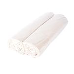 100% Natural Cotton Muslin Fabric - 63in Wide X 3yds Long(Medium Weight) - 2 Pack