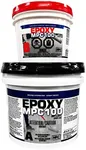 Clear Epoxy Resin Coating for Floors & Counter Tops, 100% Solids, Self Leveling - 3 Gallon Kit