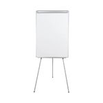 Bi-Office Flipchart Tripod Easel Easy with extendable arms, Magnetic, Aluminium Frame, Grey, A1 (60 x 85 cm)