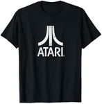 Ripple Junction x ATARI White Distressed Retro Gaming Logo T-Shirt