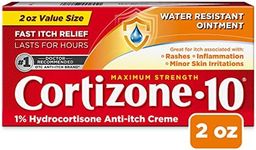 Cortizone 10 Maximum Strength Water Resistant Anti-Itch Ointment, 1% Hydrocortisone, 2 oz.