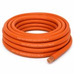 GB KORE ARC HOFR Welding Cable 35 Sq.mm (10 Metre Roll) | Flame, Heat & Oil Resistant Flexible Copper Welding Cable | Workshop & Fabrication Use