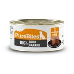 PureBites 100% Pure Duck Pate Dog Treat|Single 2.5oz can|only 1 Ingredient