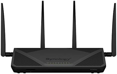 Synology RT2600ac – 4x4 dual-band Gigabit Wi-Fi router, MU-MIMO, powerful parental controls, Threat Prevention, bandwidth management, VPN, expandable coverage with mesh Wi-Fi