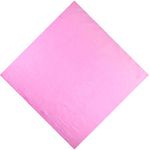 Unisex Men Woman Plain Solid Colour 100% Cotton Bandana Head Neck Wrist Handwrap, Wristband, Scarf, 55 x 55cm (22” x 22”) (Baby Pink)