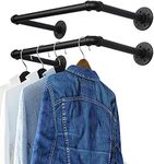 OROPY Industrial Pipe Clothes Rack 