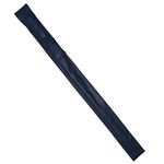 Billiedge Billiard Snooker 3/4 Cue Stick Cover (3/4 One Quarter Butt) Cue Cover with Pocket (Blue)