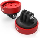 KOM Cycling TG03 Adapter Quick Release Series CM06 Mount, Stem Mount, Integrated Mount (Red TG03 Adapter)