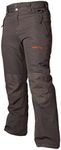 Arctix Youth Snow Pants with Reinforced Knees and Seat, Charcoal, Medium