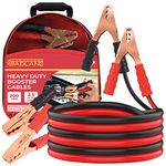 GADLANE 2.5m Car Jump Leads - 200Amp Jump Leads for Car Heavy Duty Battery Booster Jumper Cables Colour Coded Clamps For Petrol Diesel Car Van Truck - 2.5 Metres (200A)