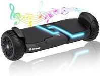 Gotrax MARS MAX Hoverboard with 6.5" Wheels & Music Speaker, 6 Miles Range & Top 6.2mph by Dual 250W Motor, Speed & Battery LED Display, UL2272 Certified Self Balancing Scooters for Kids(Black)