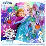 Disney Frozen - Townley Girl Non-Toxic Peel-Off Nail Polish Set with Shimmery and Opaque Colors with Nail Gems for Girls Ages 3+, Perfect for Parties & Makeovers, 18 Pcs