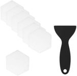 Zqfadalu Anti Slip Shower Stickers 24 PCS Bathroom Anti Slip Decals Non Slip Bathtub Stickers Premium Adhesive Bath Tub Stickers (Clear)