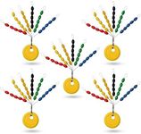 SILANON Fishing Bobber Stoppers Rub
