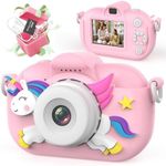 ENGUNS Kids Camera for Girls Toddlers, 3-12 Year Old Girl Gifts Toys, HD Digital Toddler Camera for Kids, Christmas Birthday Gifts Kid Camera Toys for 3 4 5 6 7 8 9 10 12 Year Old Girls Boys