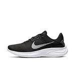 Nike Women's Flex Experience Run 11 Trainers, Black White Dk Smoke Grey, 6 UK