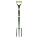 Bulldog 7104772890 Evergreen Border Fork, Green, 290 x 140mm