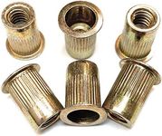 1/4-20 Rivet Nut; Ribbed;"L" Series