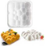 BITSKY INDIA 3D Silicone Cake Mold Mousse Bubble Cloud Square Auspicious Cloud Cake Mould Bubble Cloud Dessert Baking Tools for Cake