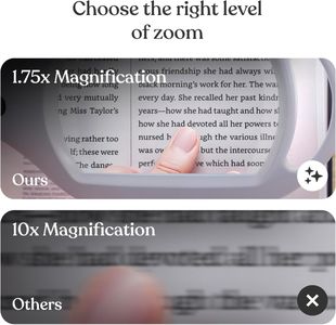 Brightech LightView Pro Magnifying Lamp – LED Floor Light for Reading & Crafts