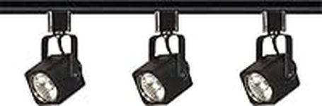 Nuvo Lighting TK346 Three Light Track Kit, Square, Black