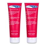 TRISWIM Chlorine Removal After Swim Shampoo | Removes Chlorine, Salt, and Hard Water Buildup | Relieves Dry and Itchy Scalp | With Aloe Vera and Botanicals | Lychee&Mango Scent, 250 ml (Pack of 2)