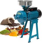 ABORON 3000W Wet & Dry Electric Grain Mill Grinder - 110V Commercial Home Farm Rice Wheat Corn Grinder Machine | Flour Mill | Molino de Maiz Electrico