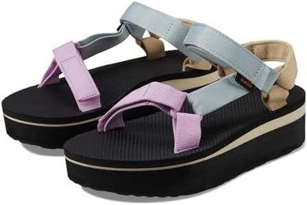 Teva Women's W Flatform Universal Sandal, Unwind Multi, 6