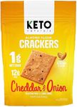 Cheddar & Onion Almond Flour Crackers (8x64g)