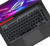 Keyboard Cover for 2021 New ASUS ROG Strix G15 Gaming Laptop G513QR G513QR-ES96, 15.6" ASUS ROG Strix G15 G513 Keyboard Skin[Not Fit for 2020 ASUS ROG Strix G15]-Black