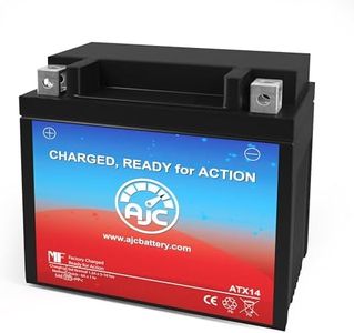 Kawasaki VN1500-G J L R Vulcan Nomad Drifter 1500CC Motorcycle Replacement Battery (1999-2005) - This is an AJC Brand Replacement
