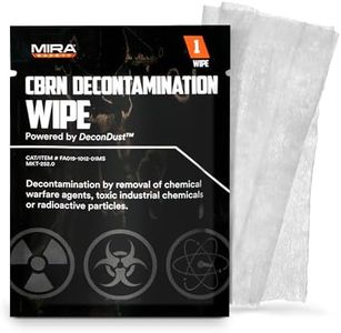 MIRA Safety CBRN Decontamination Wipe Powered by DeconDust (1 Pack)