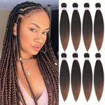 Pre Stretched Braiding Hair,18 Inch