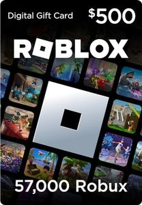 Roblox Digital Gift Code for 57,000 Robux [Redeem Worldwide - Includes Exclusive Virtual Item] [Online Game Code]