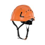 Defender Safety H2 Safety Helmet Hard Hat, Type 2 Class C and E, ANSI Z89.1 and EN 12492 Rated (Class C, Orange)