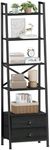 Furologee 5-Tier Ladder Shelf with 