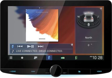 Kenwood 10.1" Moniceiver Car Stereo – Touchscreen Multimedia Receiver