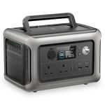 ALLPOWERS Portable Power Station R600, 299Wh LiFeP04 Battery with 2x 600W (1200W Surge) AC Outlets Solar Generator, Recharge from 0-100% in 1 Hour, for Outdoor Camping RV Home Use